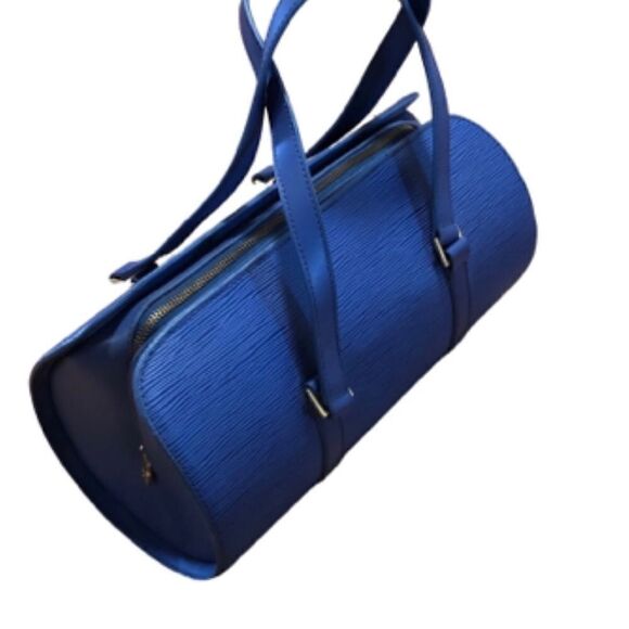 Louis Vuitton Epi Soufflot M5222 Handbag Toledo Blue - Picture 1 of 11